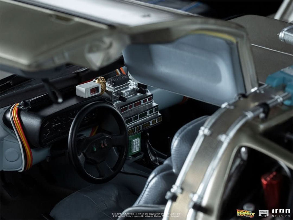 Statue Delorean - Back to the Future II - Art Scale 1/10 - Iron Studios