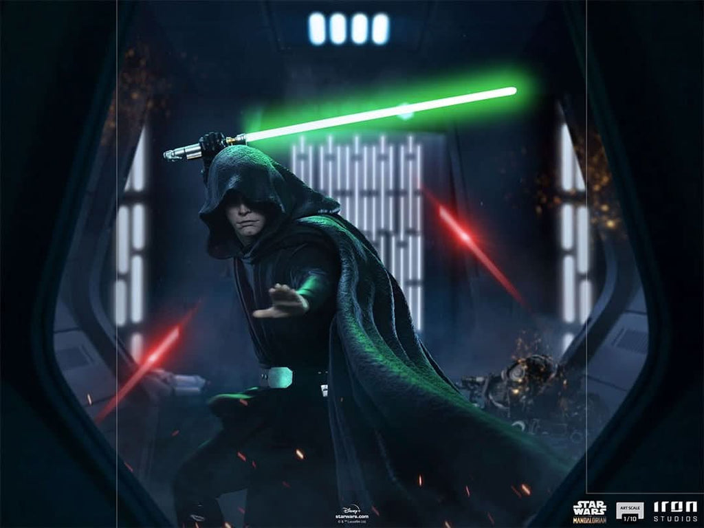 Luke Skywalker Combat Version - Star Wars: The Mandalorian - Art Scale 1/10 - Iron Studios