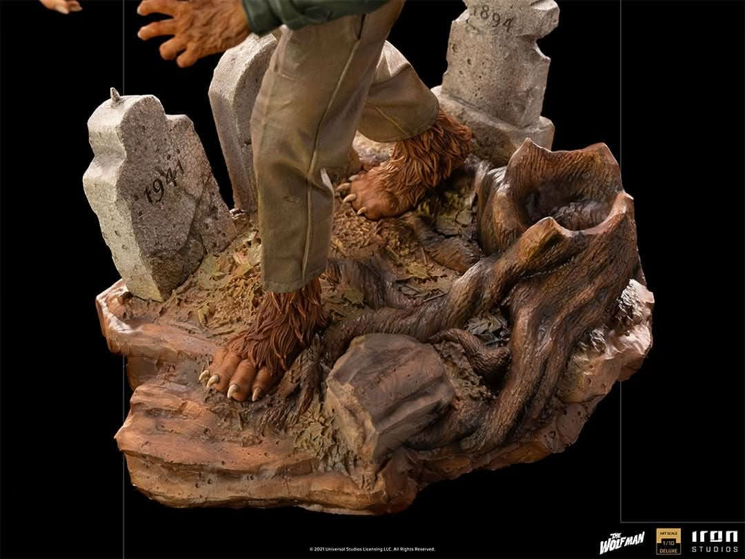 Statue Wolfman Deluxe - The Wolfman - Art Scale 1/10 - Iron Studios