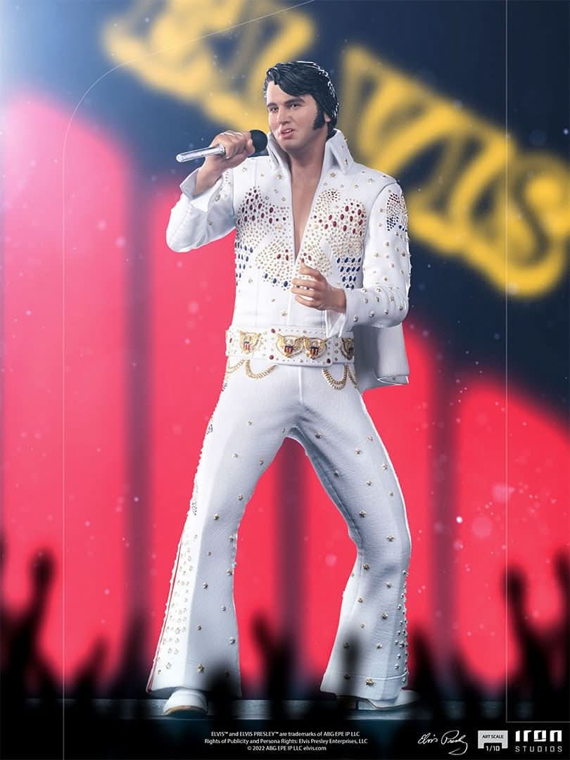 Statue Elvis Presley 1973 - Aloha From Hawaii - Art Scale 1/10 - Iron Studios