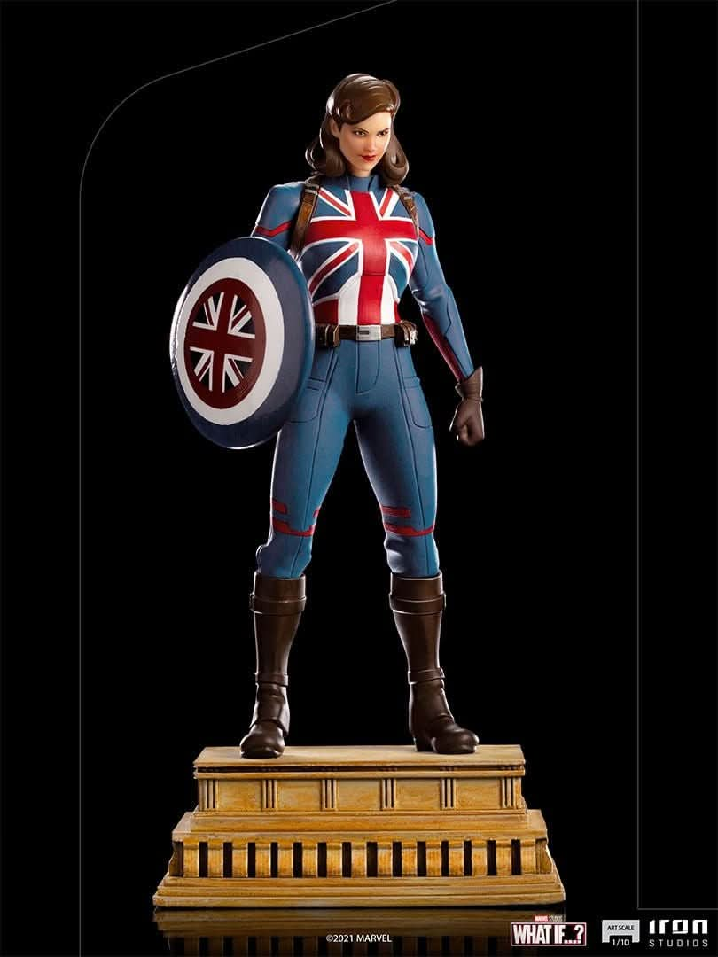 Statue Captain Carter - What If...? - Marvel - Art Scale 1/10 - Iron Studios