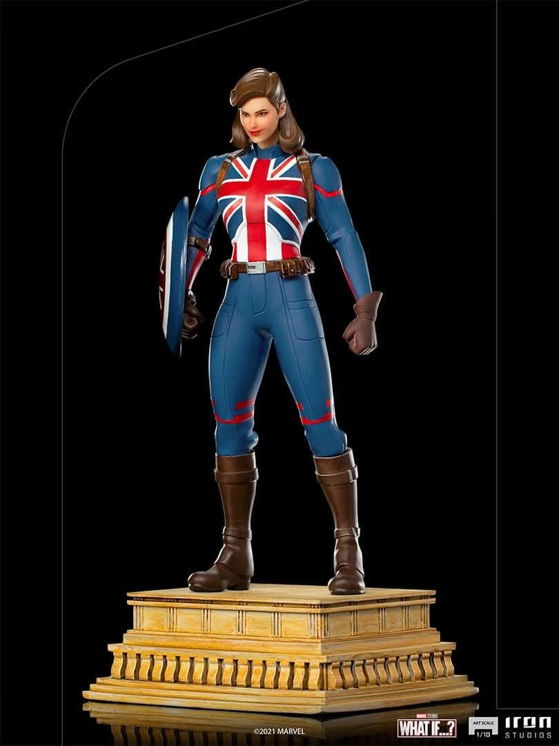 Statue Captain Carter - What If...? - Marvel - Art Scale 1/10 - Iron Studios