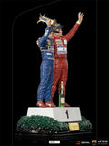 Statue Ayrton Senna and Alain Prost Deluxe - The Last Podium - Art Scale 1/10 - Iron Studios