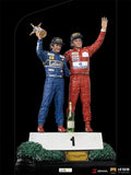 Statue Ayrton Senna and Alain Prost Deluxe - The Last Podium - Art Scale 1/10 - Iron Studios