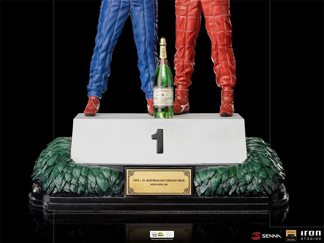 Statue Ayrton Senna and Alain Prost Deluxe - The Last Podium - Art Scale 1/10 - Iron Studios