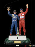 Statue Ayrton Senna and Alain Prost Deluxe - The Last Podium - Art Scale 1/10 - Iron Studios