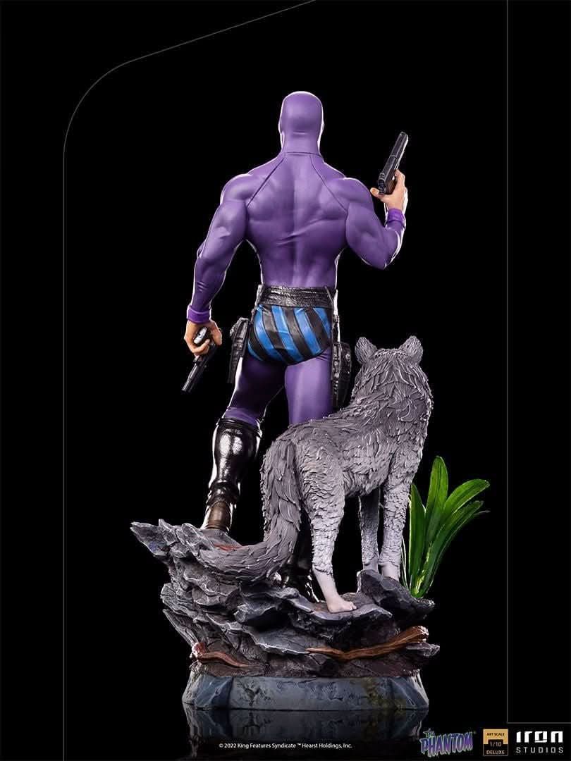 Statue The Phantom Deluxe - Defenders of the Earth - Art Scale 1/10 - Iron Studios