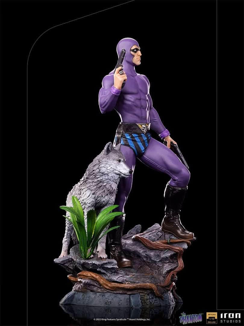 Statue The Phantom Deluxe - Defenders of the Earth - Art Scale 1/10 - Iron Studios