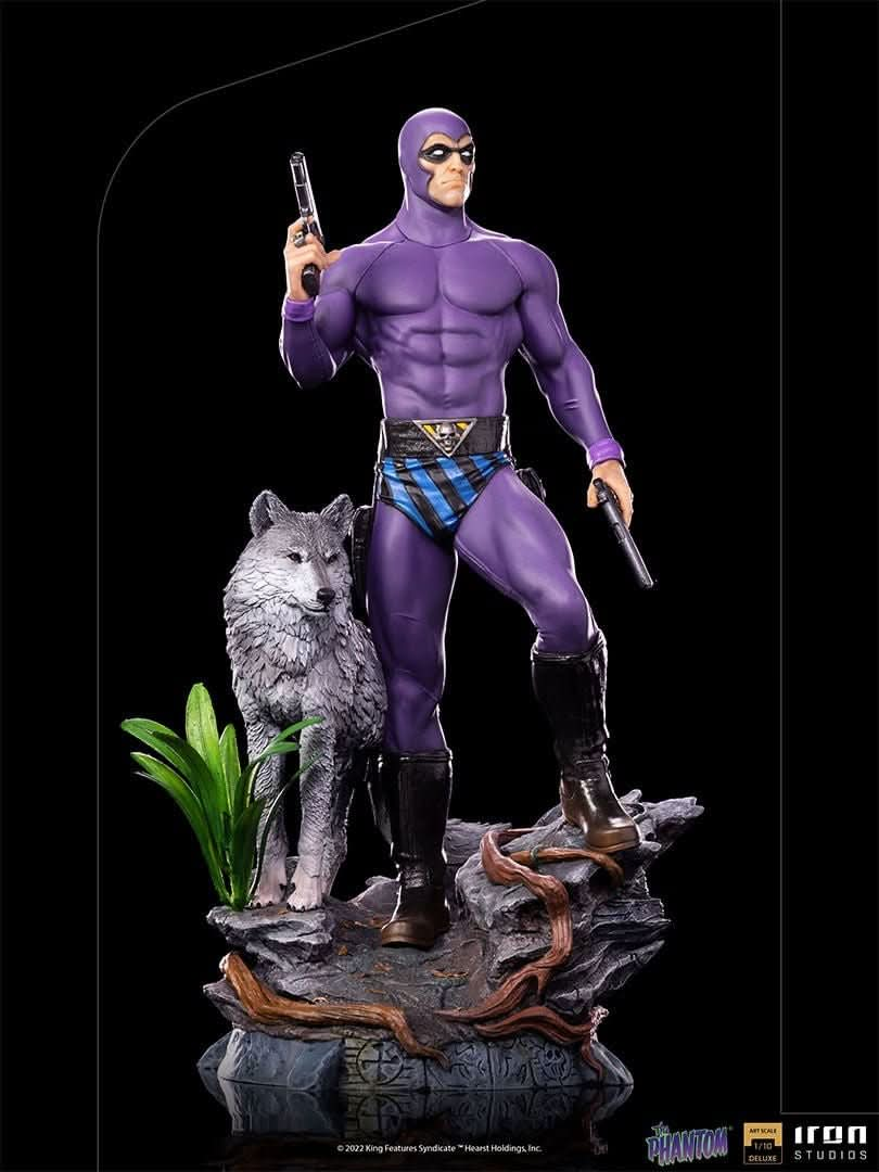 Statue The Phantom Deluxe - Defenders of the Earth - Art Scale 1/10 - Iron Studios