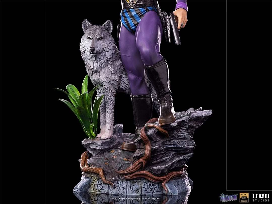 Statue The Phantom Deluxe - Defenders of the Earth - Art Scale 1/10 - Iron Studios