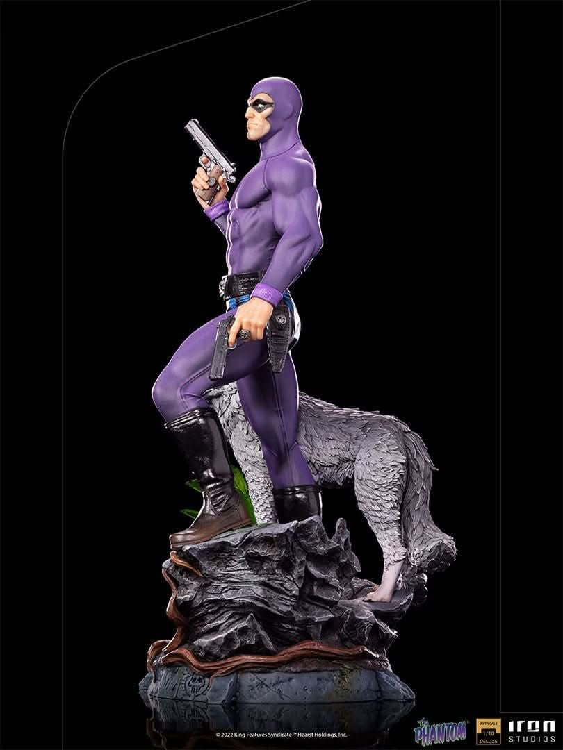 Statue The Phantom Deluxe - Defenders of the Earth - Art Scale 1/10 - Iron Studios