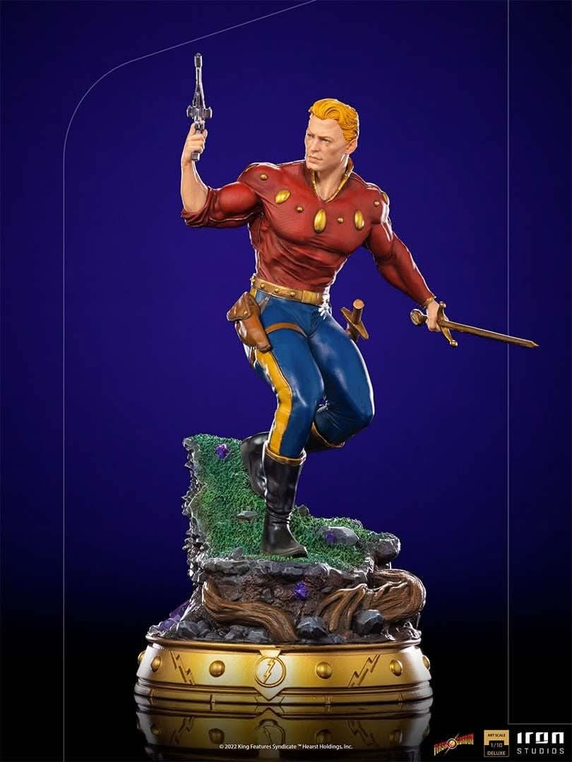 Statue Flash Gordon Deluxe - Defenders of the Earth - Art Scale 1/10 - Iron Studios