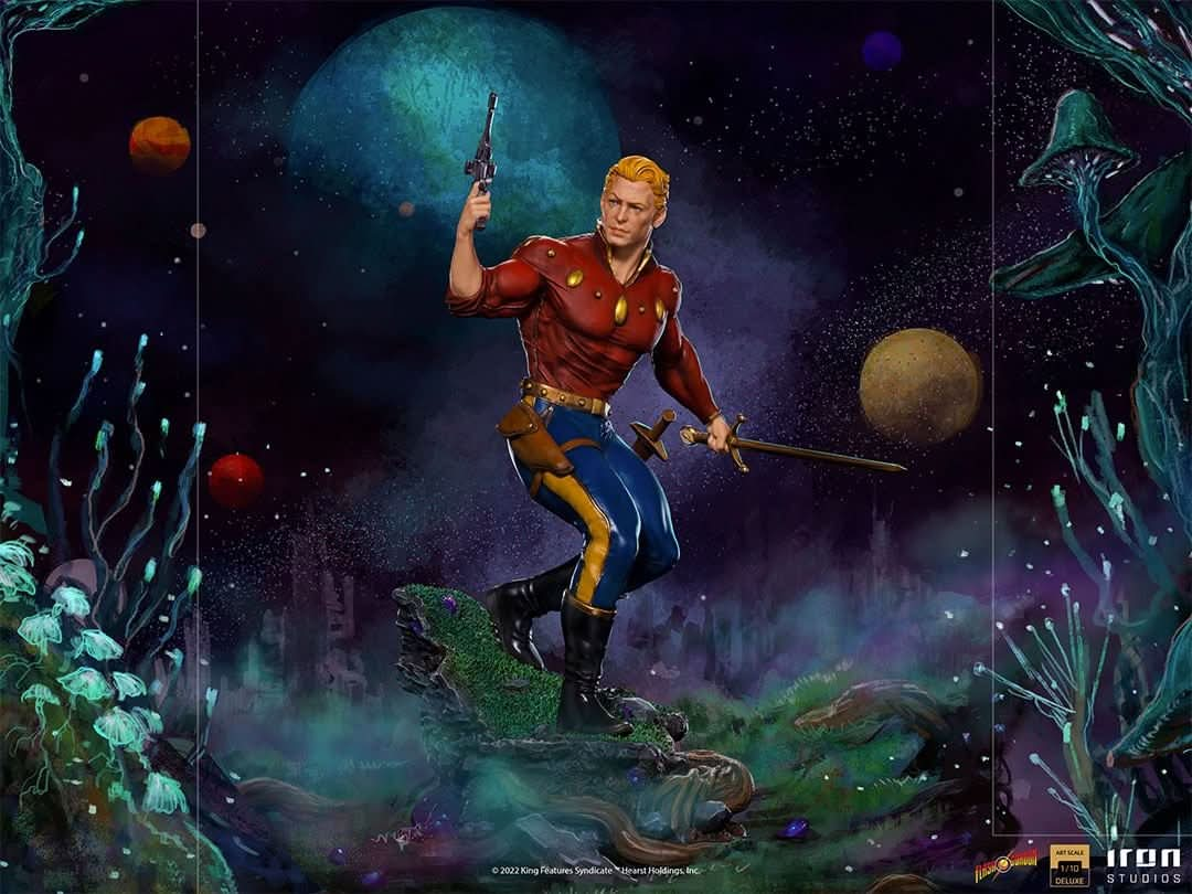 Statue Flash Gordon Deluxe - Defenders of the Earth - Art Scale 1/10 - Iron Studios