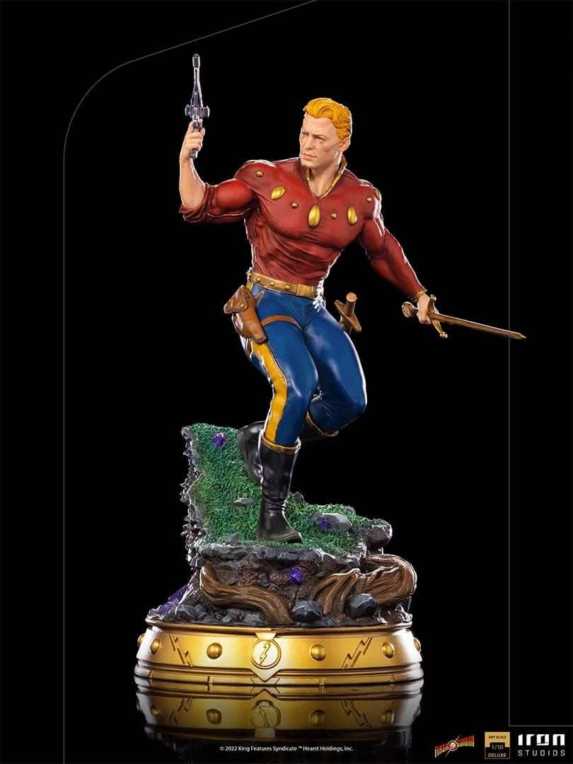 Statue Flash Gordon Deluxe - Defenders of the Earth - Art Scale 1/10 - Iron Studios