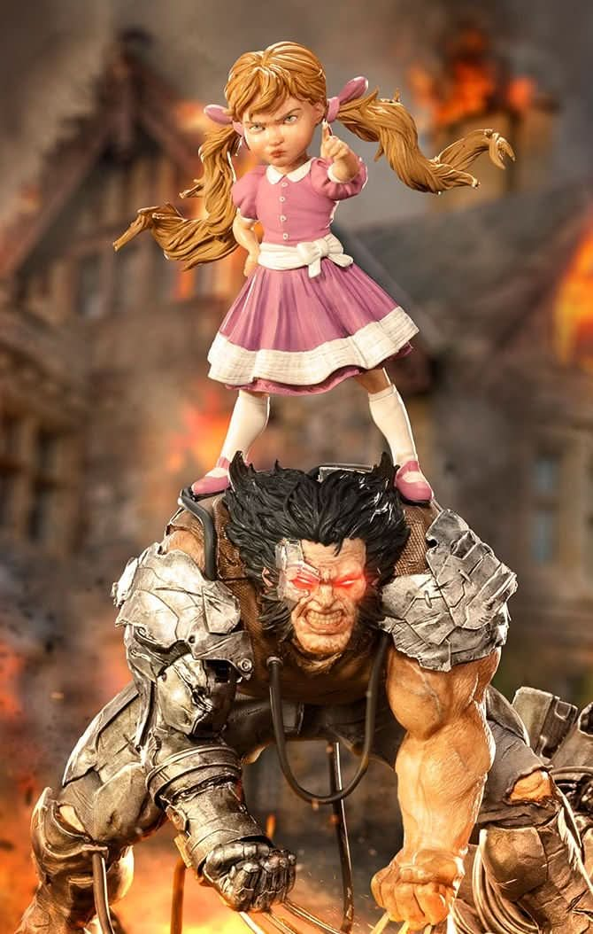 Statue Albert and Elsie - Dee - X - Men - Art Scale 1/10 - Iron Studios