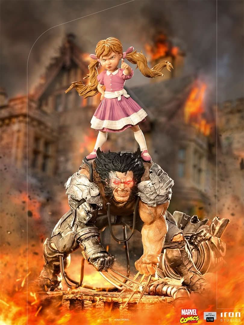 Statue Albert and Elsie - Dee - X - Men - Art Scale 1/10 - Iron Studios