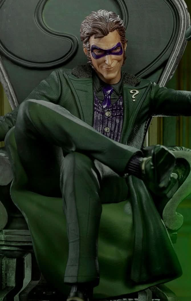 Statue Riddler Deluxe - DC Comics - Art Scale 1/10 - Iron Studios