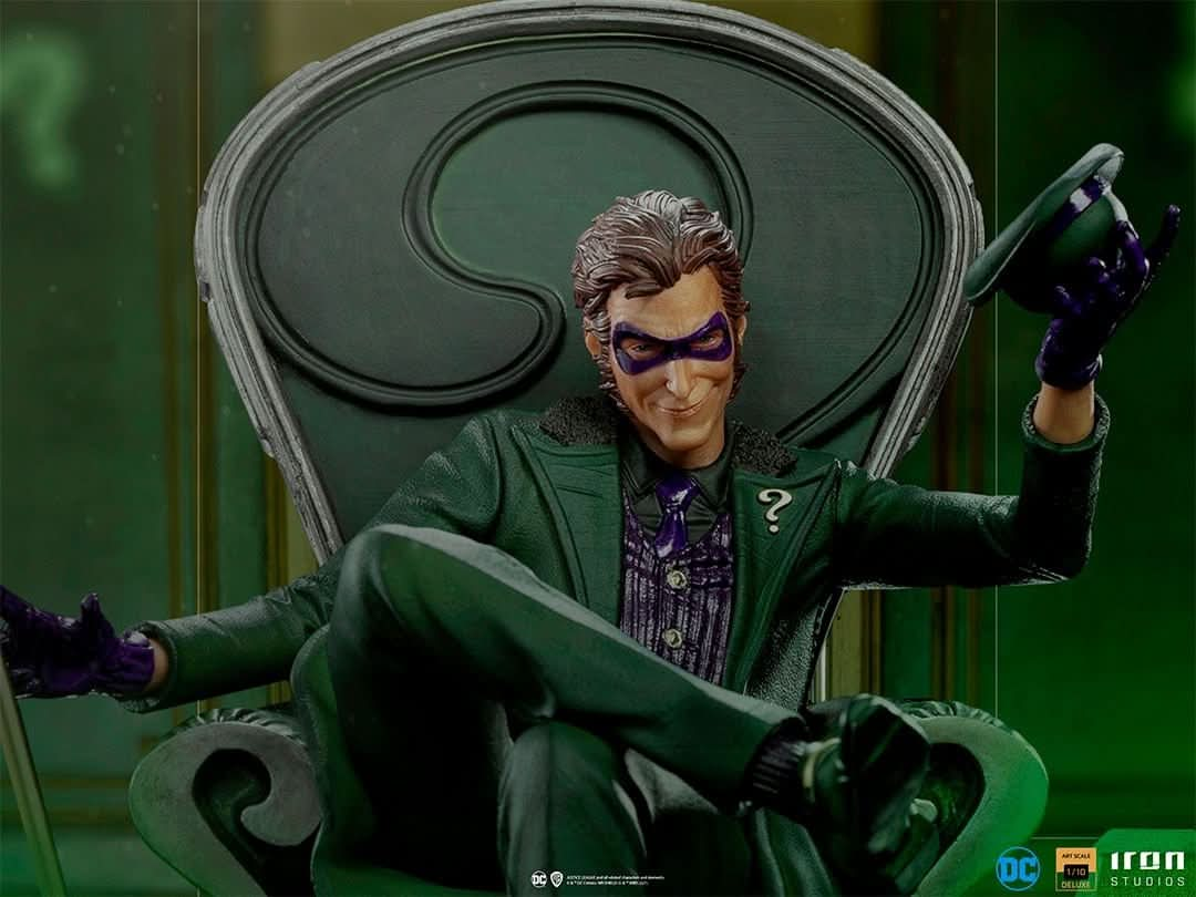 Statue Riddler Deluxe - DC Comics - Art Scale 1/10 - Iron Studios