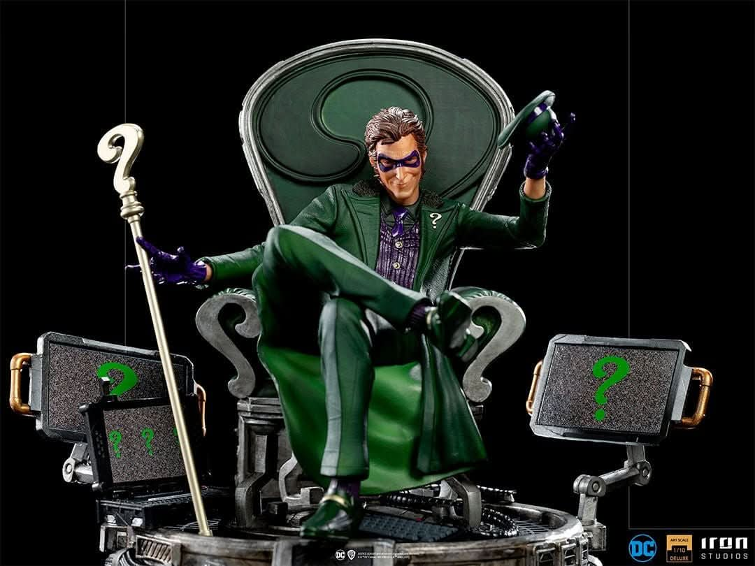 Statue Riddler Deluxe - DC Comics - Art Scale 1/10 - Iron Studios