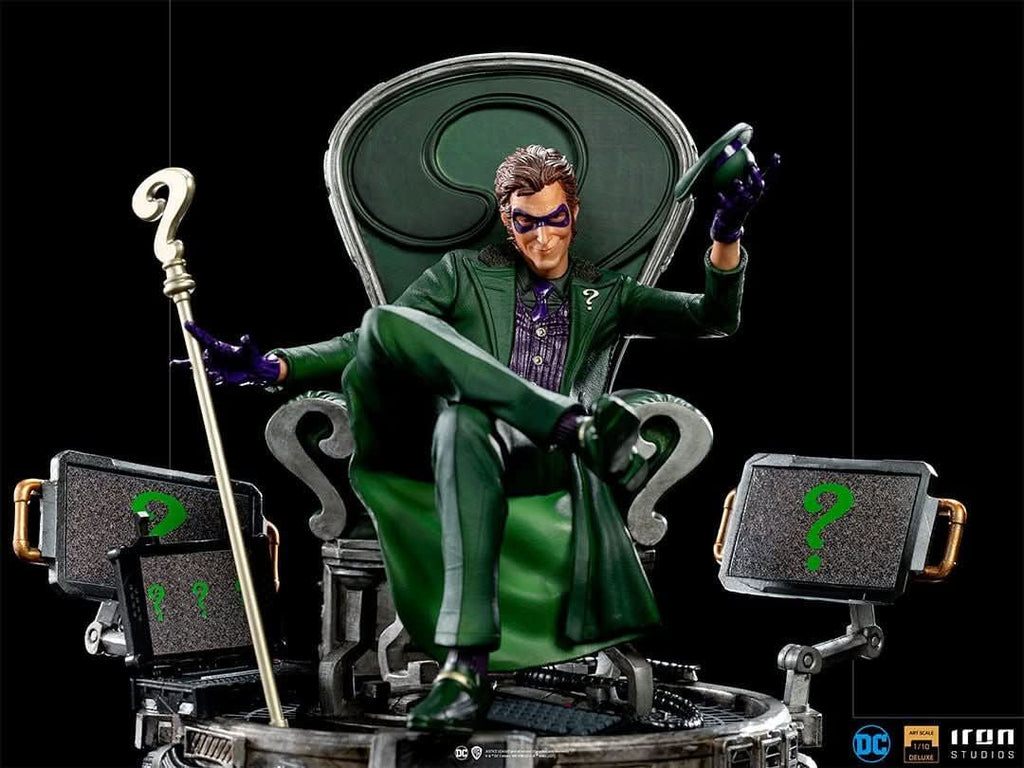 Nine Riddler Riddler - DC Comics - Art Scale 1/10 - Iron Studios – Iron Studios ...