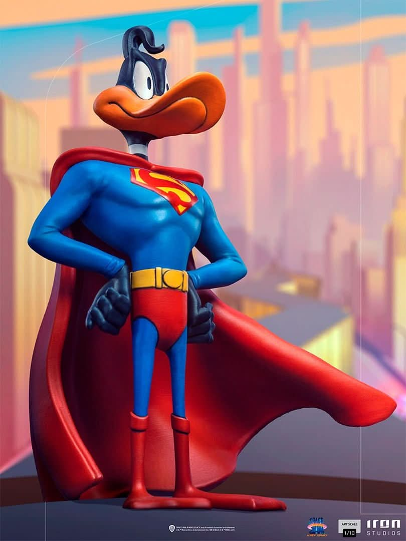 Statue Daffy Duck Superman - Space Jam: A New Legacy - Art Scale 1/10 - Iron Studios