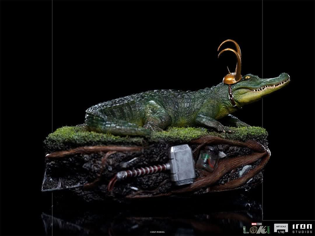 Statue Alligator Loki - Loki - Art Scale 1/10 - Iron Studios