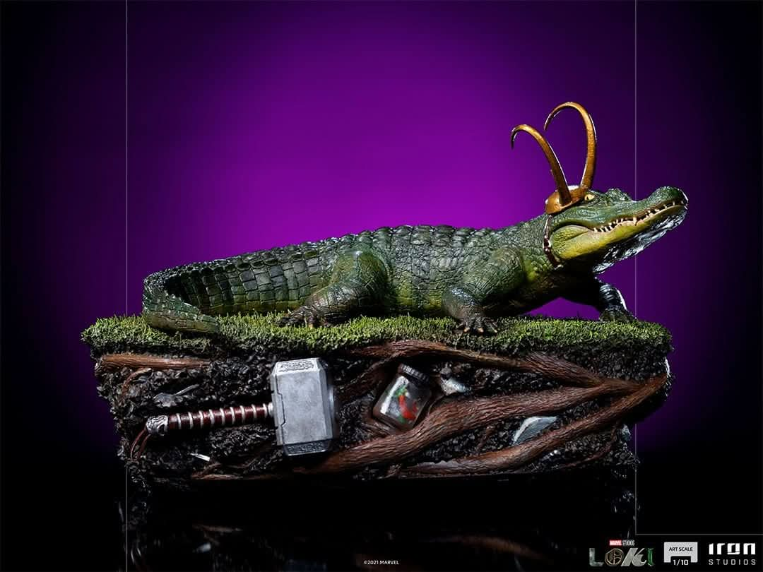 Statue Alligator Loki - Loki - Art Scale 1/10 - Iron Studios