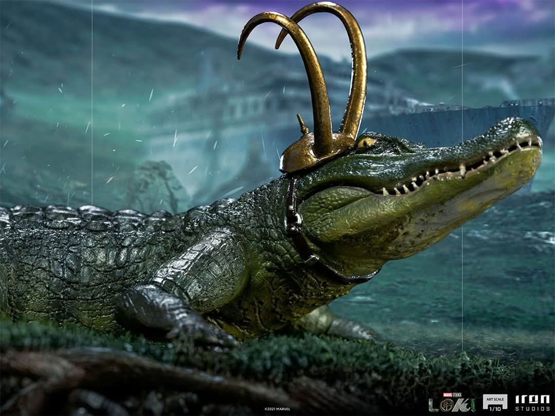 Statue Alligator Loki - Loki - Art Scale 1/10 - Iron Studios