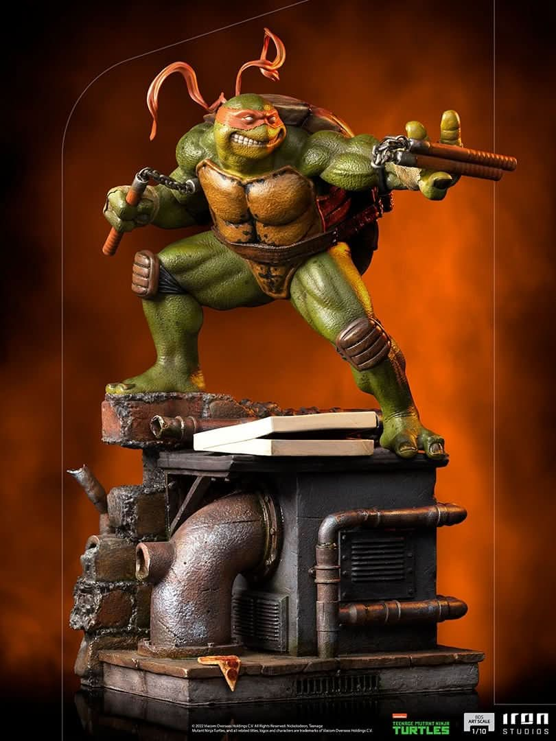 Statue Michelangelo - TMNT - Art Scale 1/10 - Iron Studios