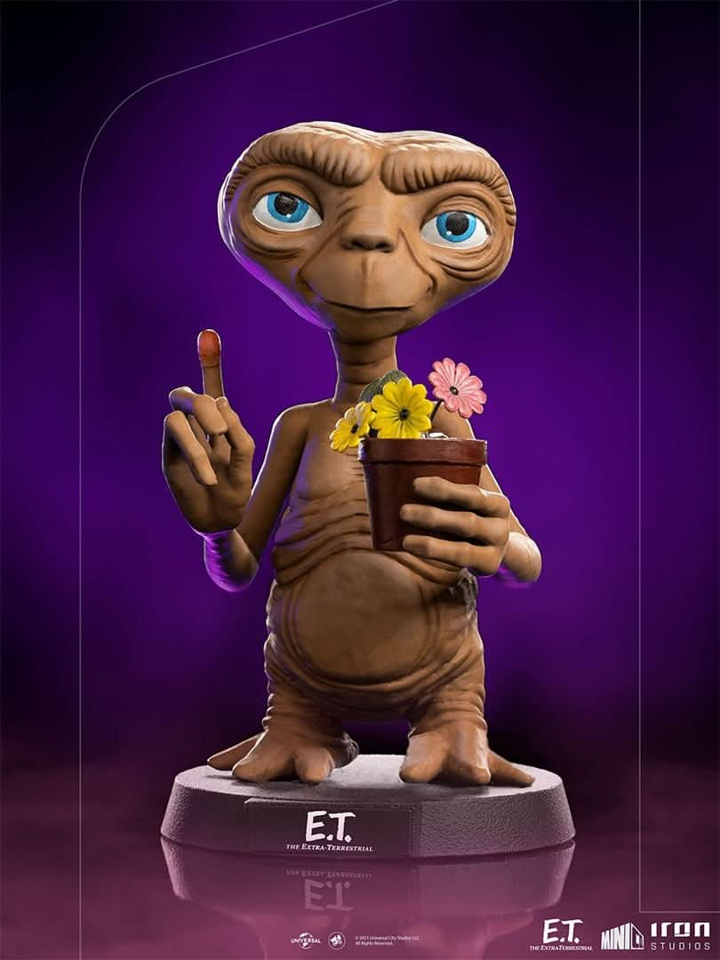 Statue E.T (40th Anniversary) - E.T. the Extra - Terrestrial - MiniCo - Iron Studios