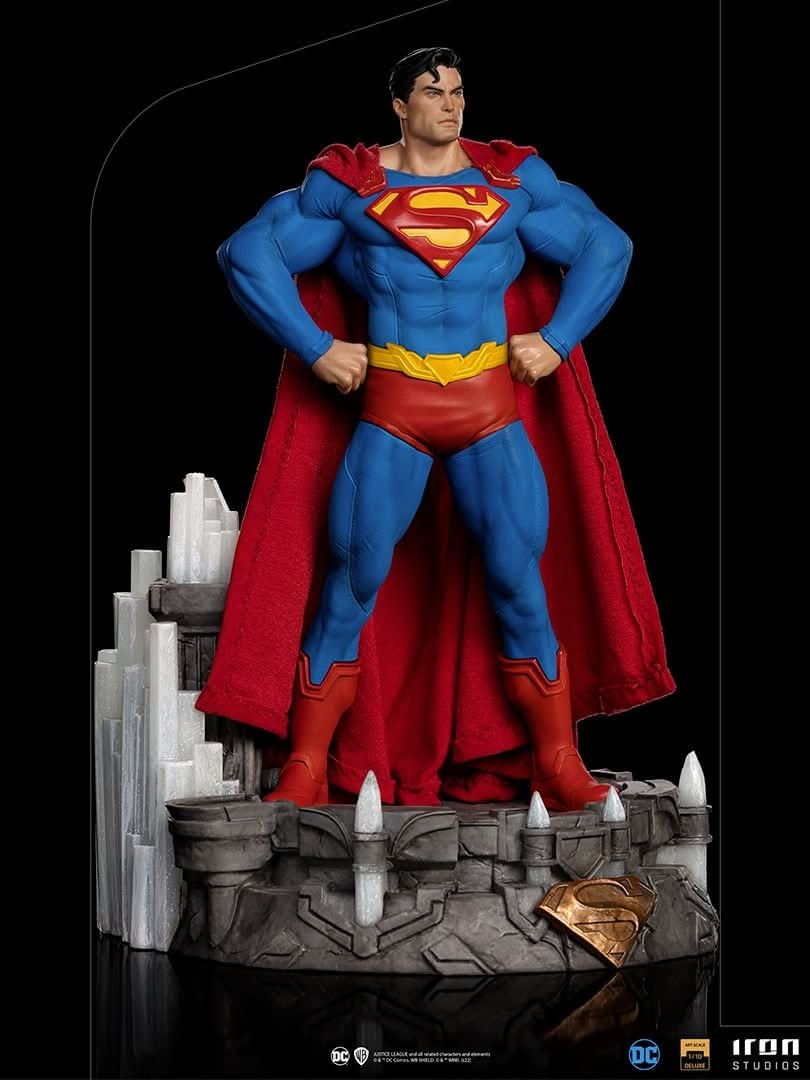 Statue Superman Unleashed (Deluxe) - DC Comics - Art Scale 1/10 - Iron Studios