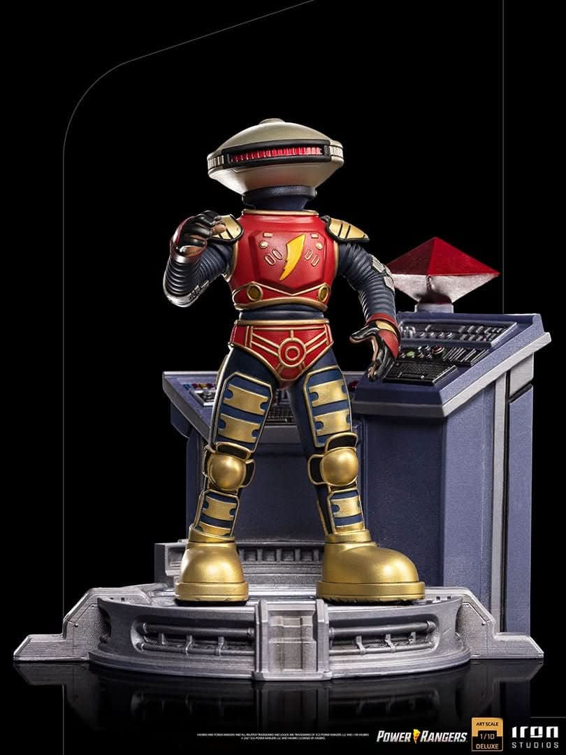 Mmpr Alpha Alpha 5 Deluxe - Mighty Morphin Power Rangers - Art Scale 1/10 - Iron ...