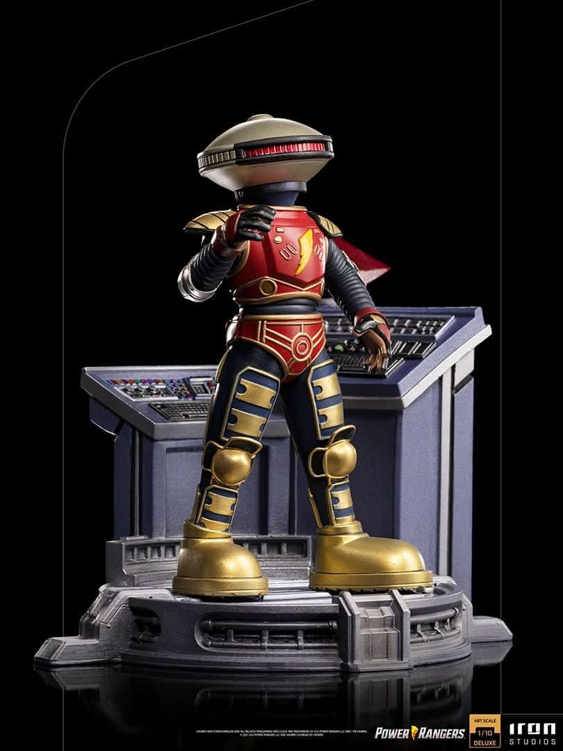 Mmpr Alpha Alpha 5 Deluxe - Mighty Morphin Power Rangers - Art Scale 1/10 - Iron ...
