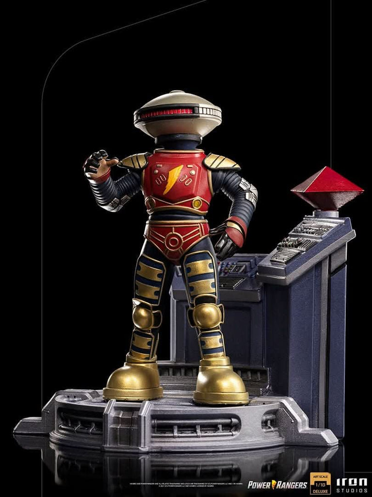 Mmpr Alpha Alpha 5 Deluxe - Mighty Morphin Power Rangers - Art Scale 1/10 - Iron ...