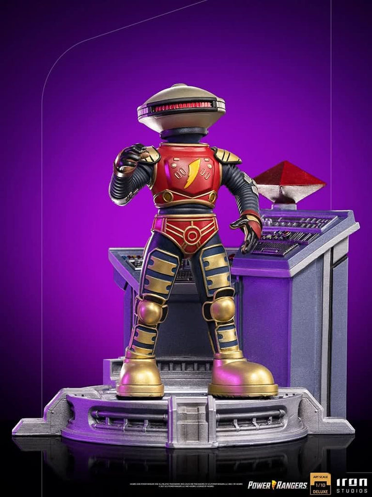 Alpha 5 Deluxe - Mighty Morphin Power Rangers - Art Scale 1/10 - Iron Studios