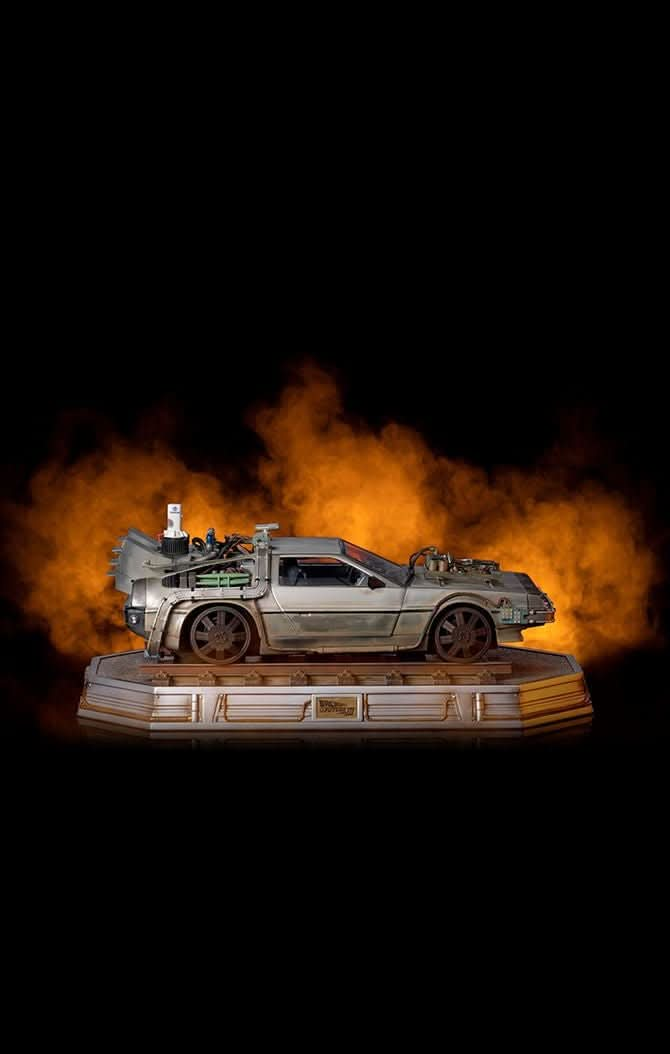 Statue DeLorean - Back To The Future III - Art Scale 1/10 - Iron Studios