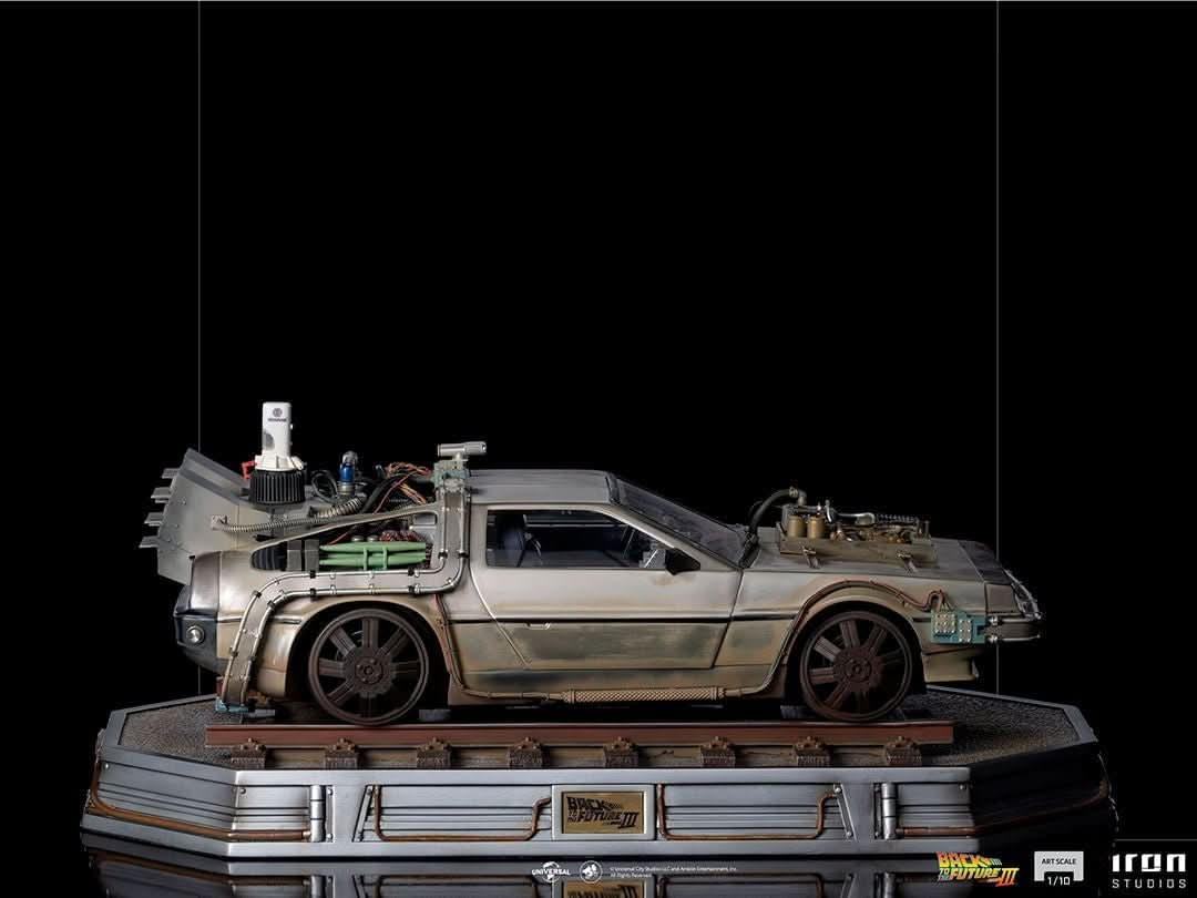 Statue DeLorean - Back To The Future III - Art Scale 1/10 - Iron Studios