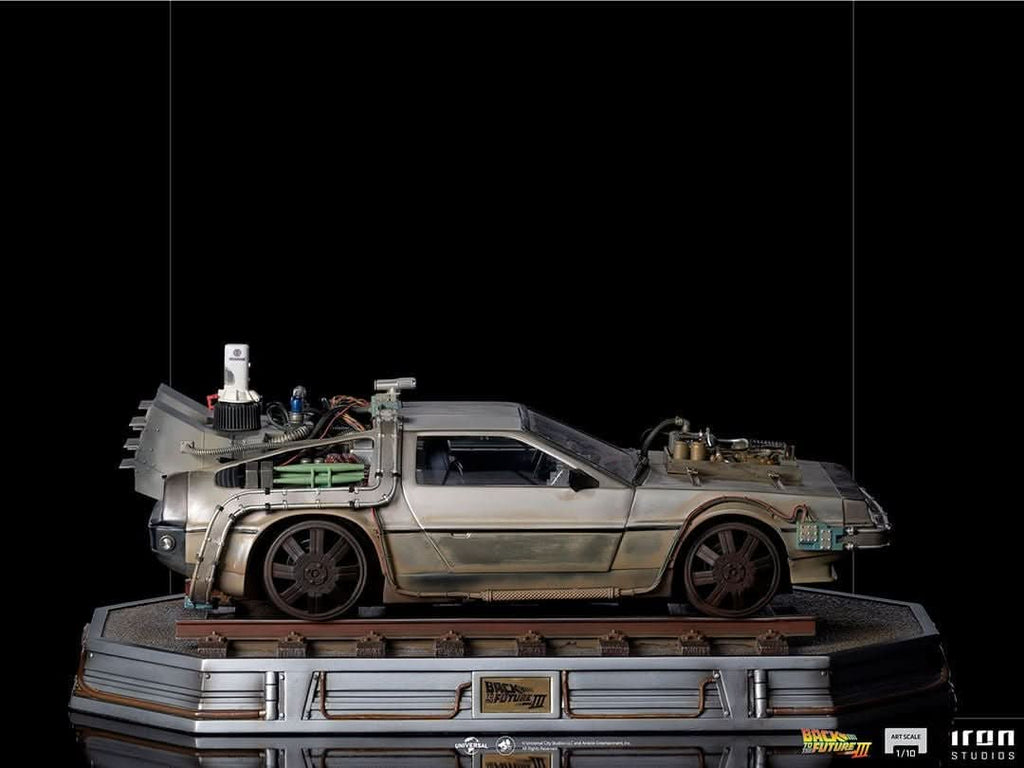 Statue Delorean - Back to the Future III - Art Scale 1/10 - Iron Studios