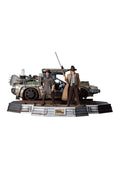 Statue DeLorean (Full Set) - Back To The Future III - Art Scale 1/10 - Iron Studios