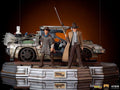 Statue DeLorean (Full Set) - Back To The Future III - Art Scale 1/10 - Iron Studios