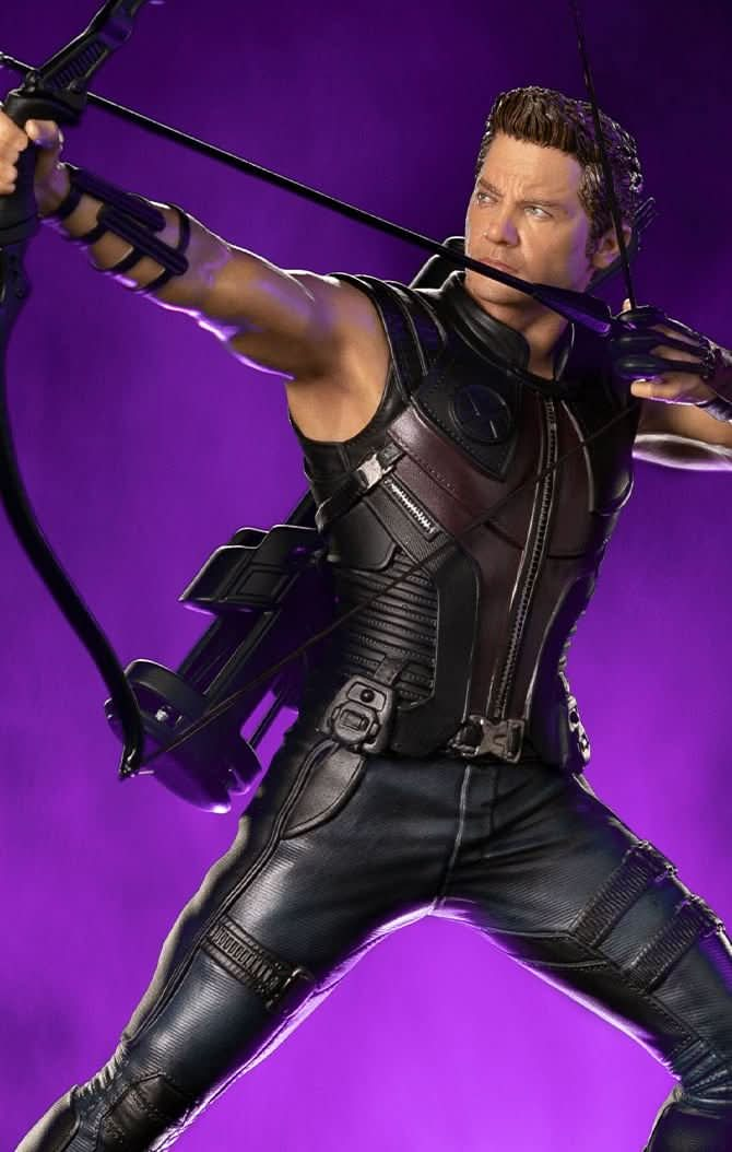 Statue Hawkeye (Battle of New York) - Infinity Saga - Art Scale 1/10 - Iron Studios