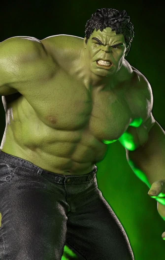 Statue Hulk (Battle of New York) - Infinity Saga - Art Scale 1/10 - Iron Studios