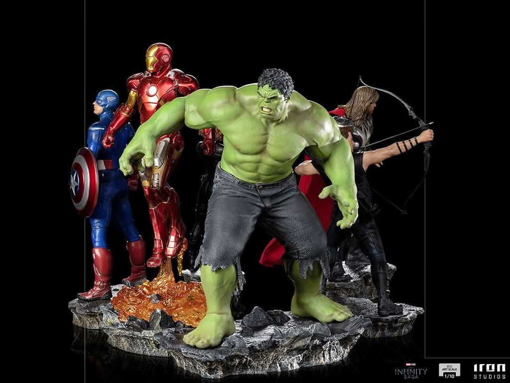 Statue Hulk (Battle of New York) - The Infinity Saga - BDS Art Scale 1/10 - Iron Studios