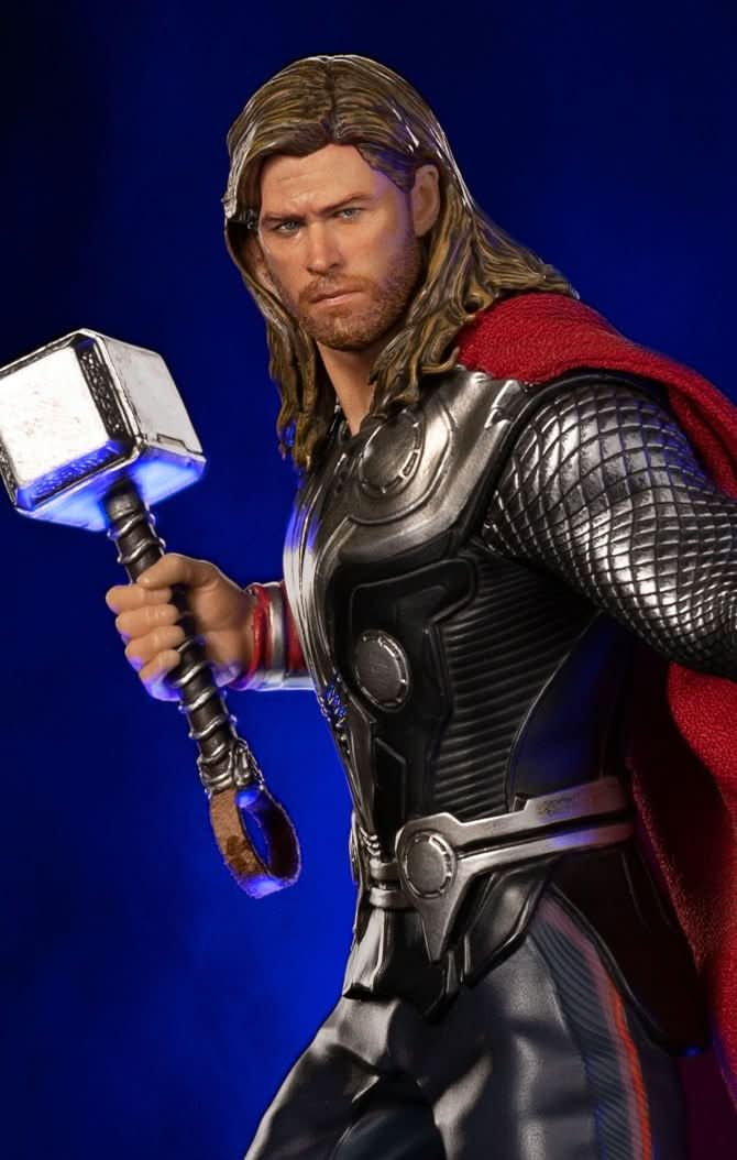 Statue Thor (Battle of New York) - Infinity Saga - Art Scale 1/10 - Iron Studios