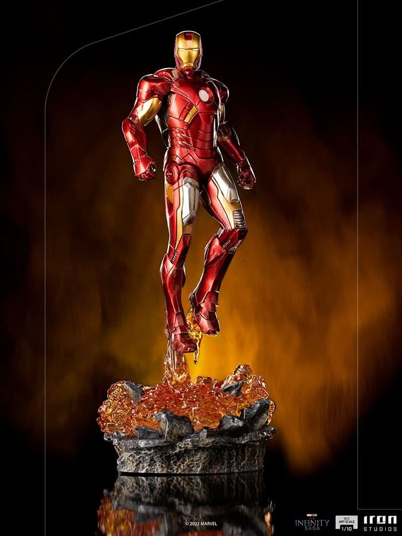 Statue Iron Man (Battle of New York) - Infinity Saga - Art Scale 1/10 - Iron Studios