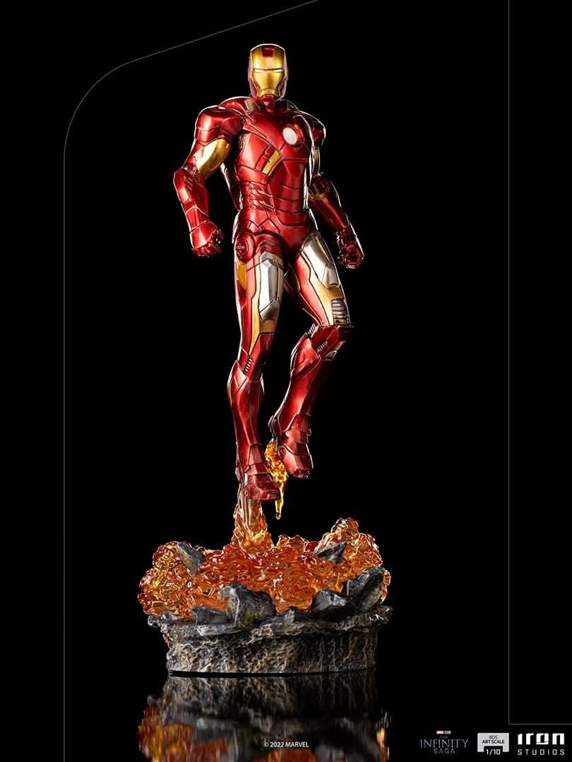 Statue Iron Man (Battle of New York) - Infinity Saga - Art Scale 1/10 - Iron Studios