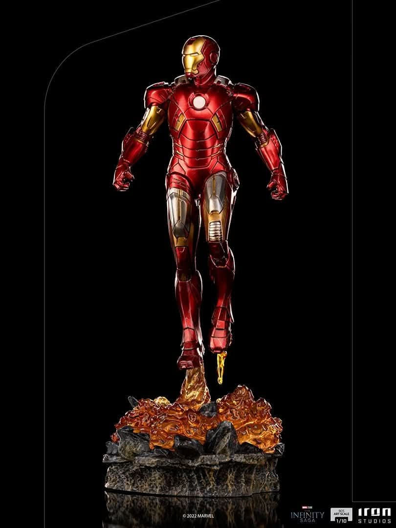 Statue Iron Man (Battle of New York) - Infinity Saga - Art Scale 1/10 - Iron Studios