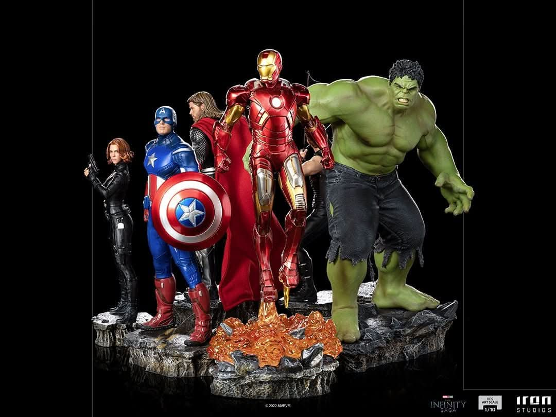 Statue Iron Man (Battle of New York) - Infinity Saga - Art Scale 1/10 - Iron Studios