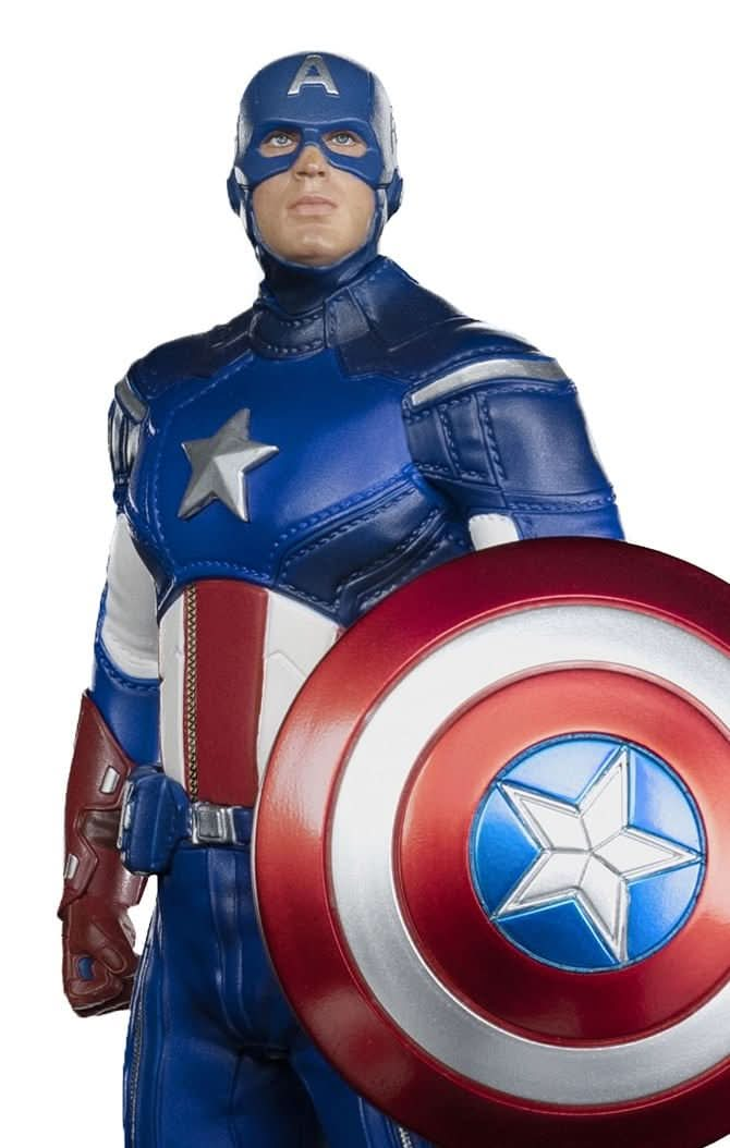 Statue Captain America Battle of New York - Infinity Saga - Art Scale 1/10 - Iron Studios