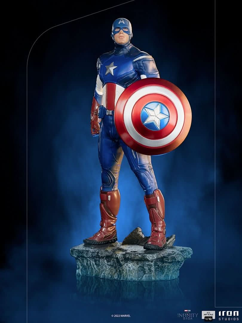 Statue Captain America Battle of New York - Infinity Saga - Art Scale 1/10 - Iron Studios